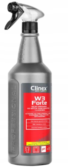 

Clinex W3 Forte 1L Płyn do mycia łazienek