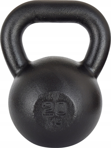 

Kettlebell żeliwny odważnik kula kettle 20kg