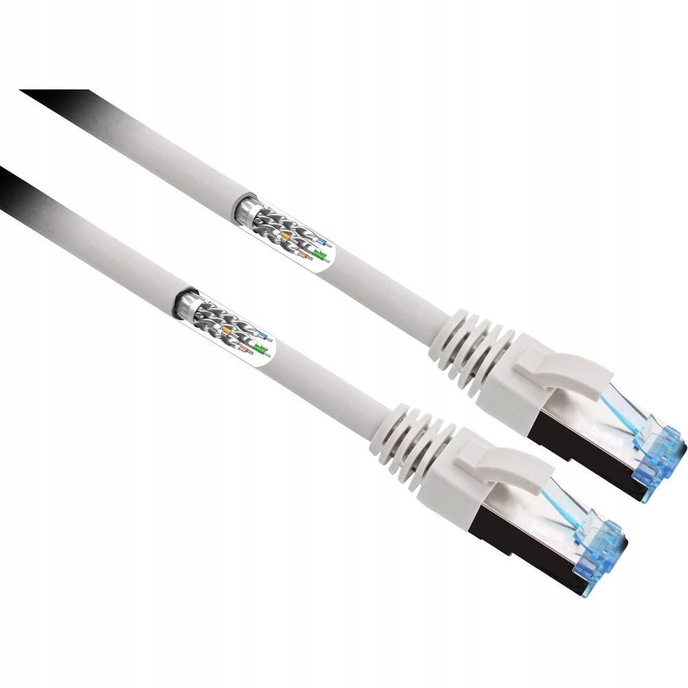 Renkforce RF-4732886 kabel sieciowy Szary 2 m Cat6a S/FTP (S-STP)