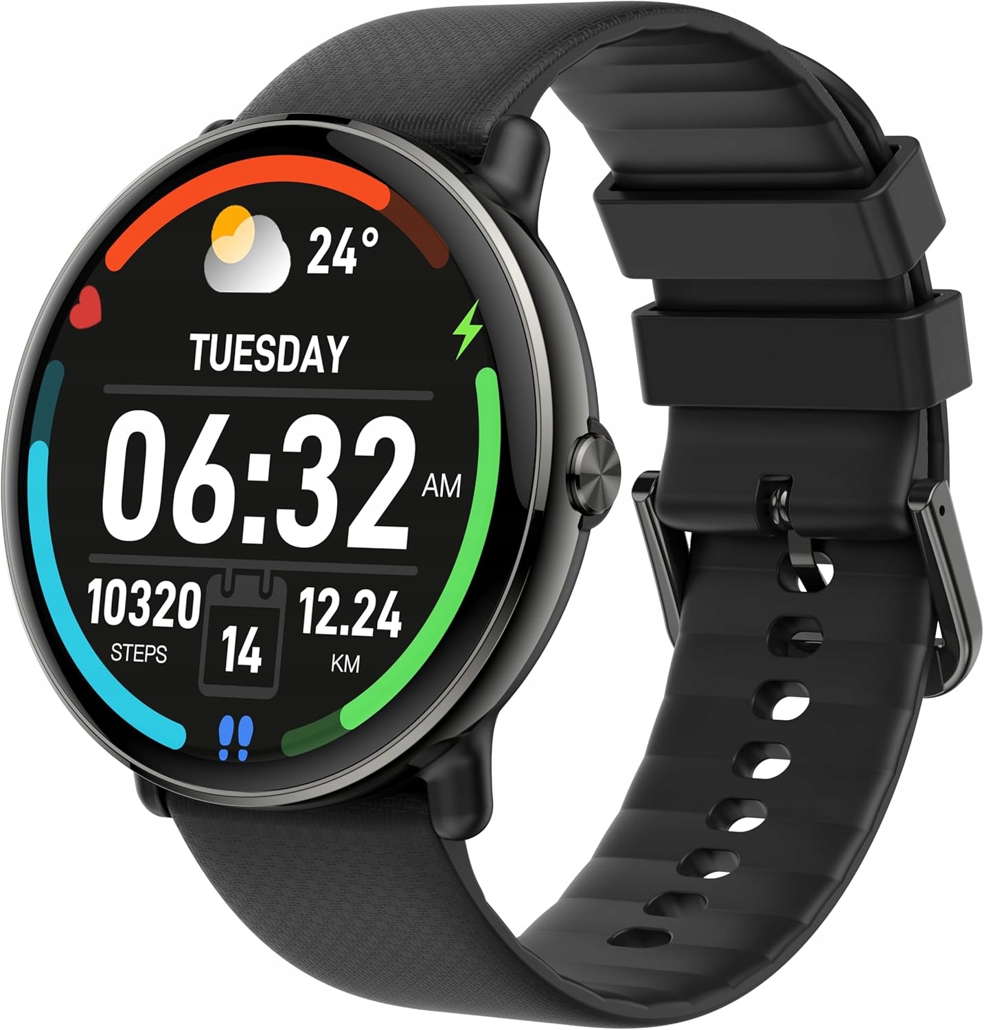 Chytré Hodinky Gerpeng 1,43" Amoled Bt připojení Monitor srdečního tepu Android a iOS