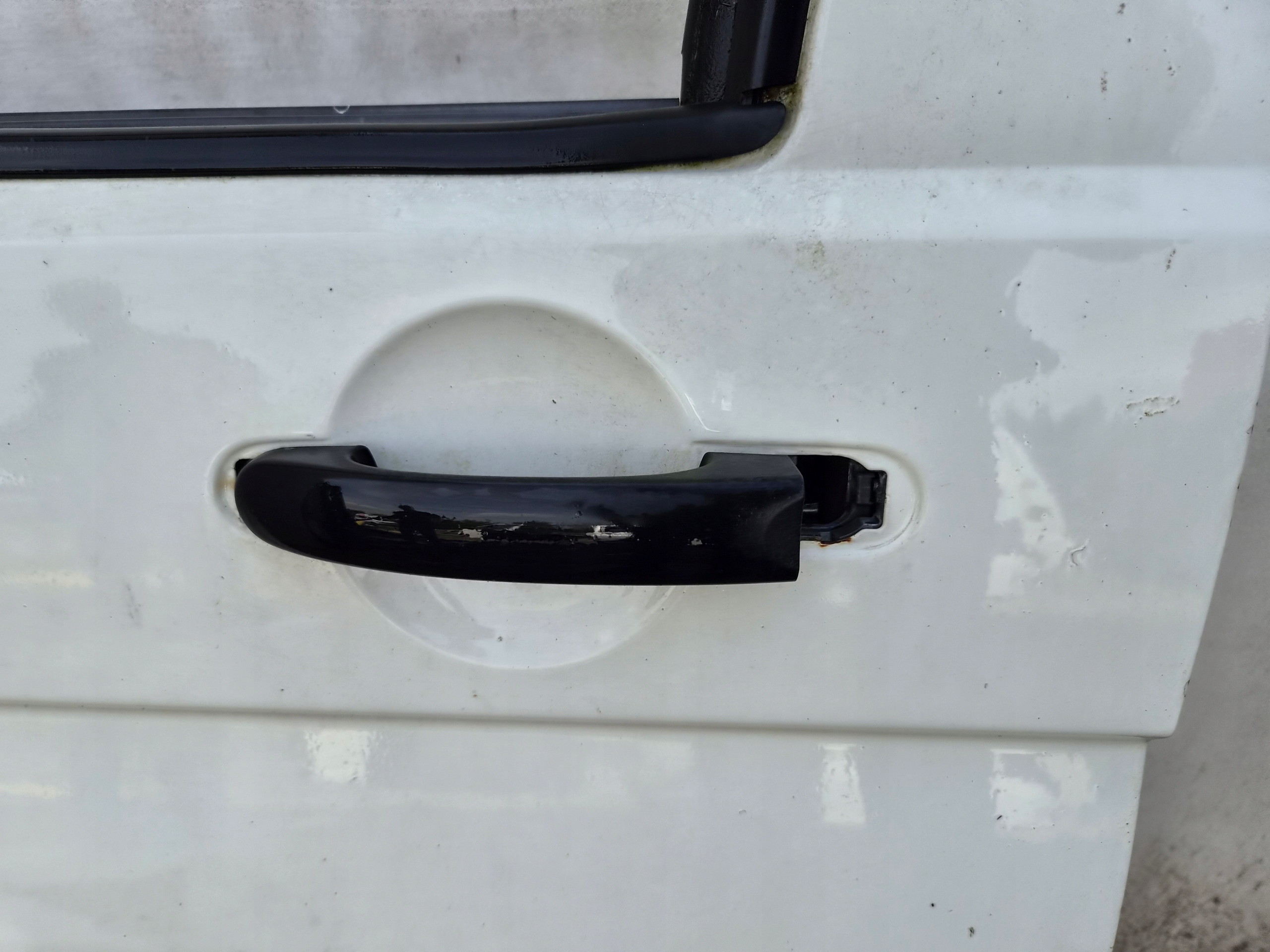 door front left VW T5 T5 LIFT front kierowca/ driver´s biale