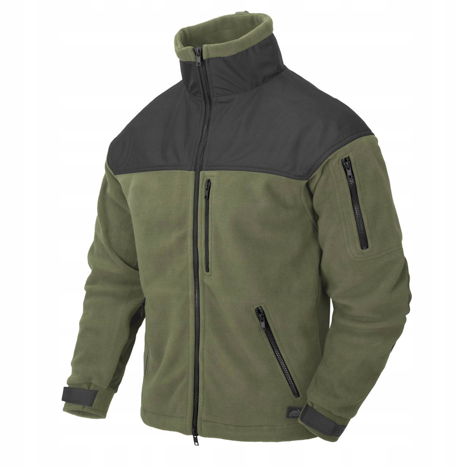 Mikina Helikon Classic Army Fleece Olive Green Černá vel XL