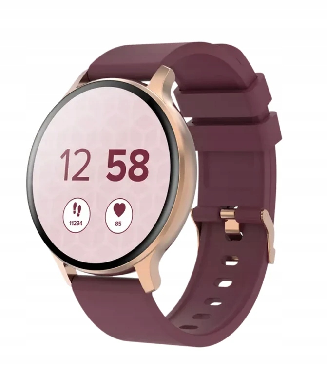 CANYON Smartwatch Badian SW68 Różowe złoto — 10