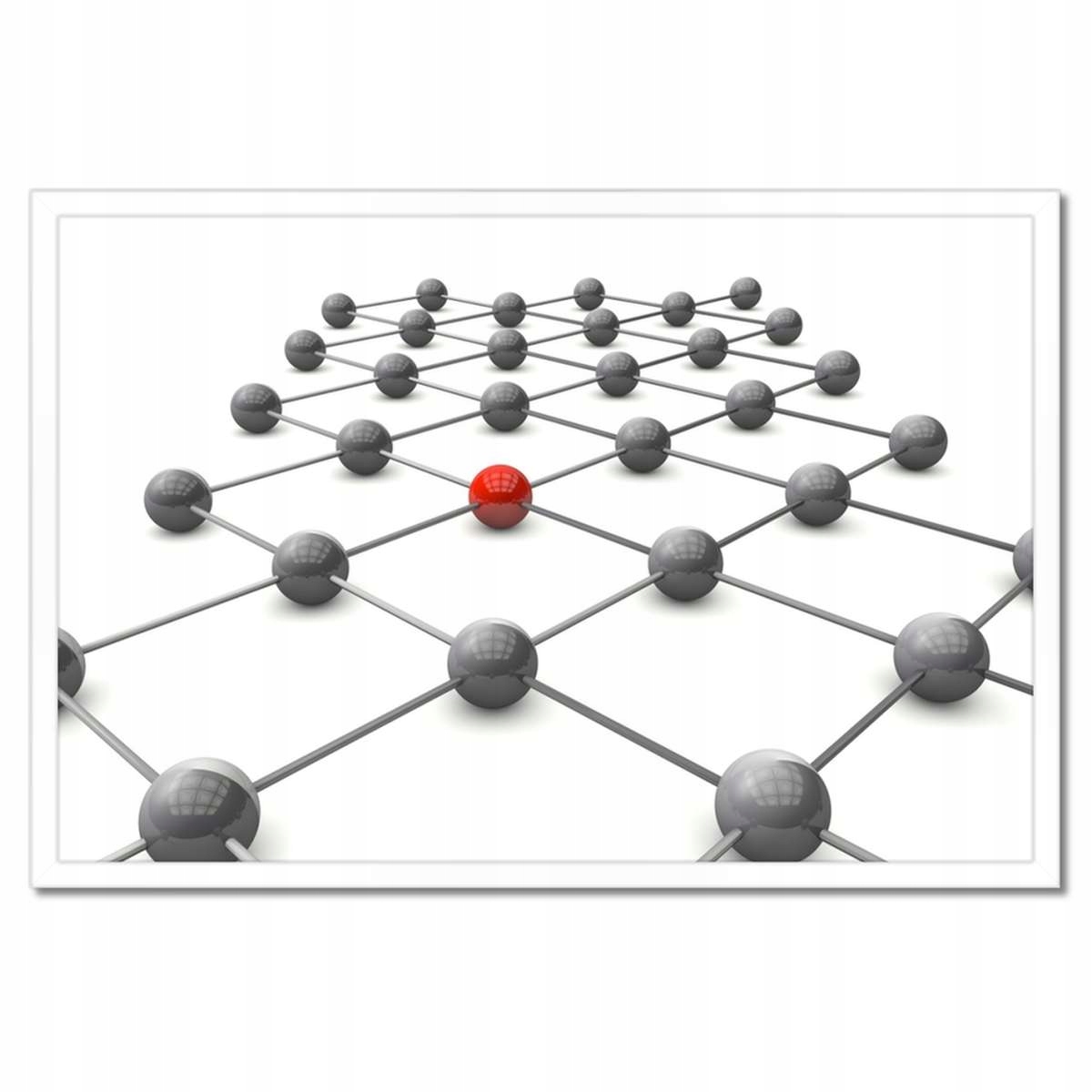 Plakáty v rámu 60x40 Molekulární spojení