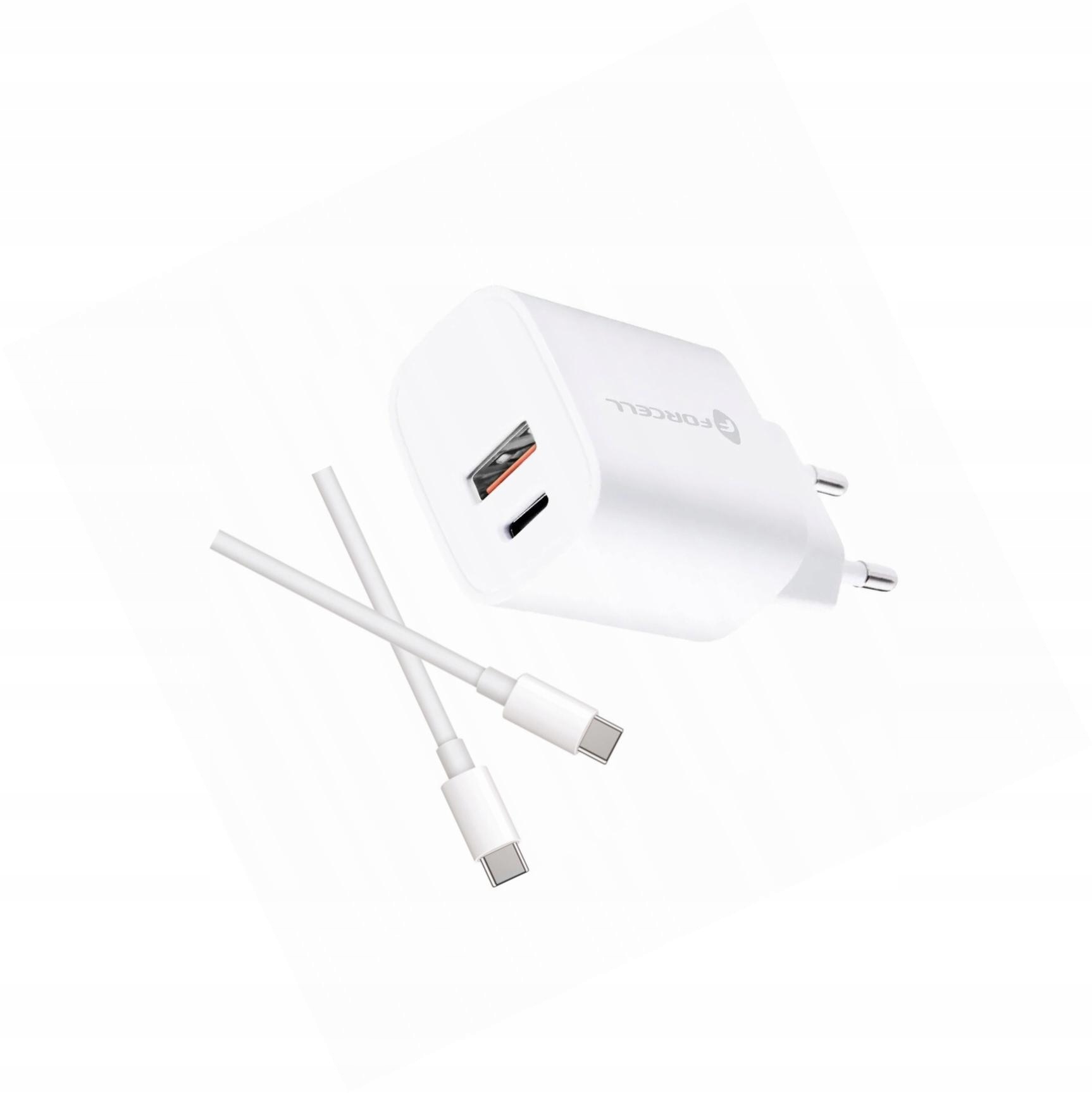 Szybka ładowarka 30W 2 wejścia z kablem Usb-c do Xiaomi Redmi Note 14 4G