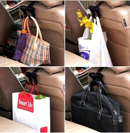 WIESZAK NA ZAGŁÓWEK DO SAMOCHODU UCHWYT NA ZAKUPY Rodzaj wieszaki