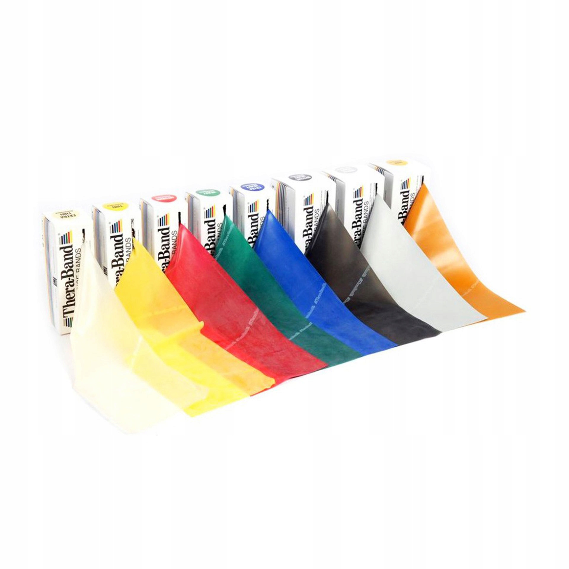 Niemiecka Taśma Ćwiczeń Theraband Niebieska 2,5m Długość (cm) 250 cm