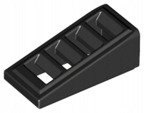 

Lego 61409 Czarny 18 2x1x2/3 skos Nowy 1szt