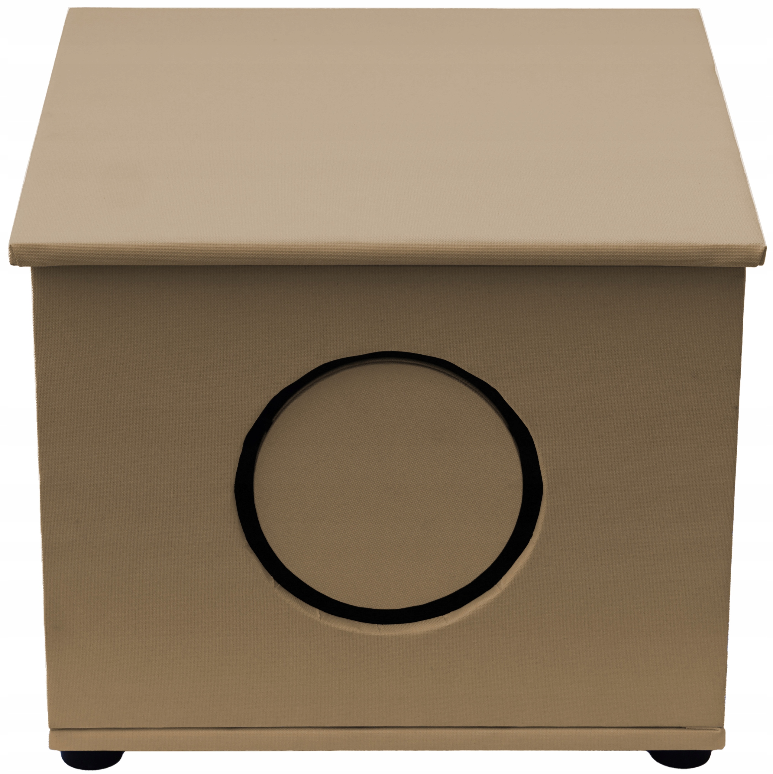 Bouda pro kočky dvojitě zateplená, samočistící, bezúdržbová, Béžová