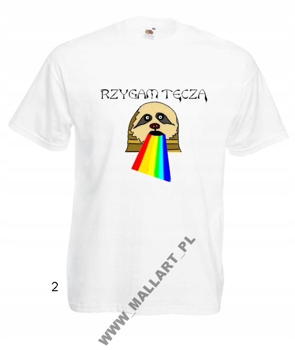 

Koszulka Leniwiec Sloth Śmieszne Wzory