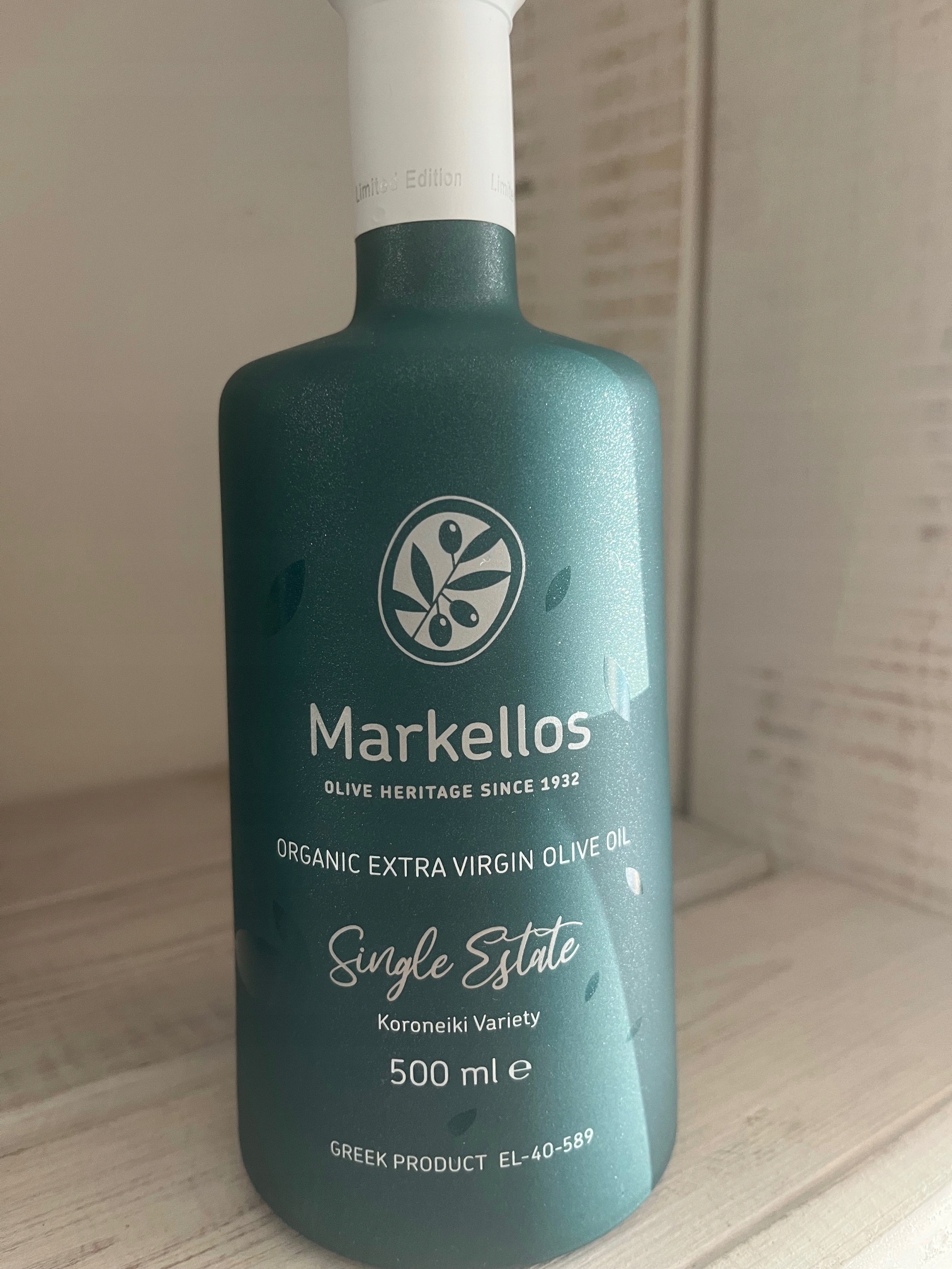 Grecka Oliwa Z Oliwek Extra Virgin Polifenolowa Single Estate Soligea 500ml