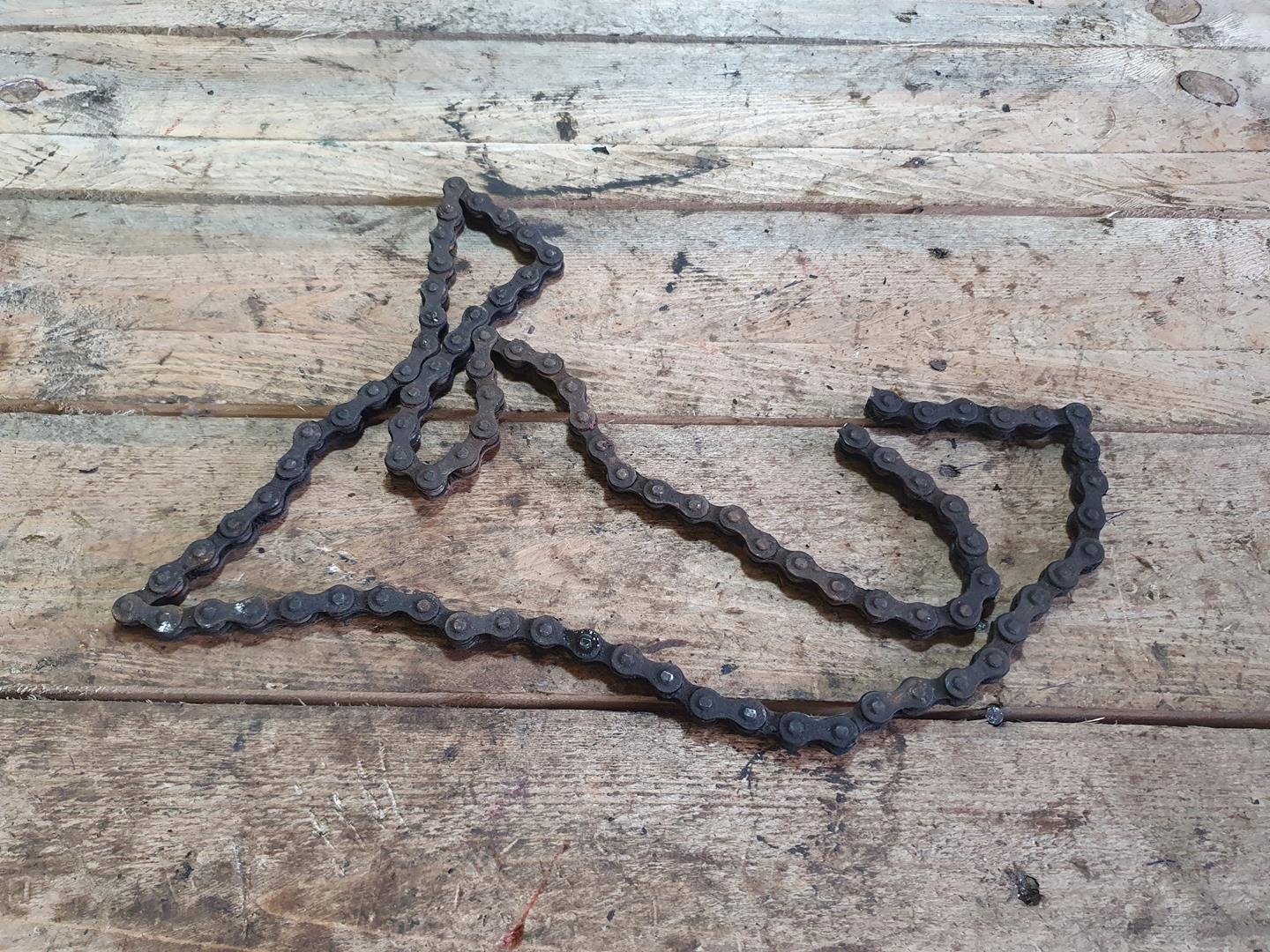 ZABYTKOWY ROWER ROMET KARAT ŁAŃCUCH NAPĘDOWY ORYGINAŁ PRL