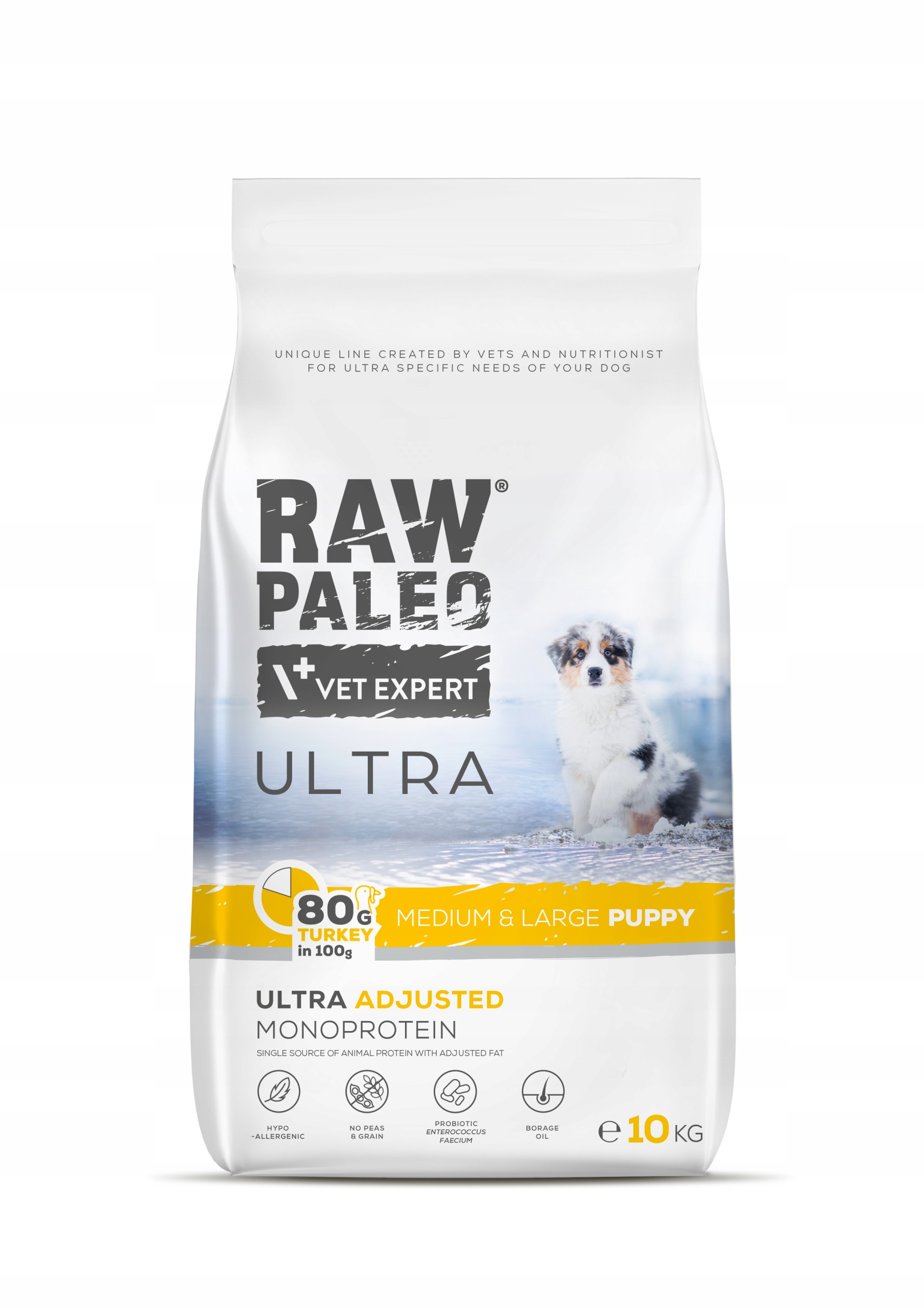 VetExpert Raw Paleo Ultra Medium Large Puppy 10kg