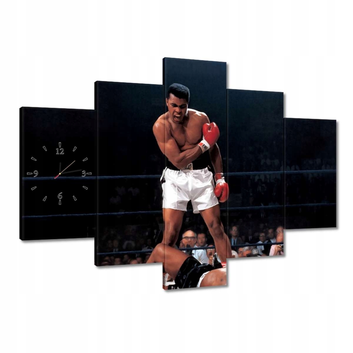 Nástěnné hodiny 150x105 Muhammad Ali Boxer