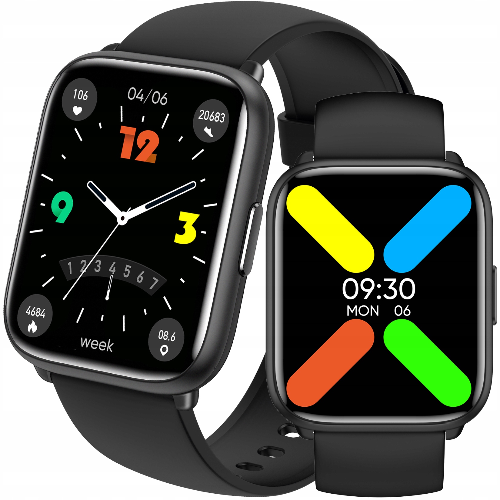

Zegarek męski Smartwatch Oled Wodoodporny Menu Pl