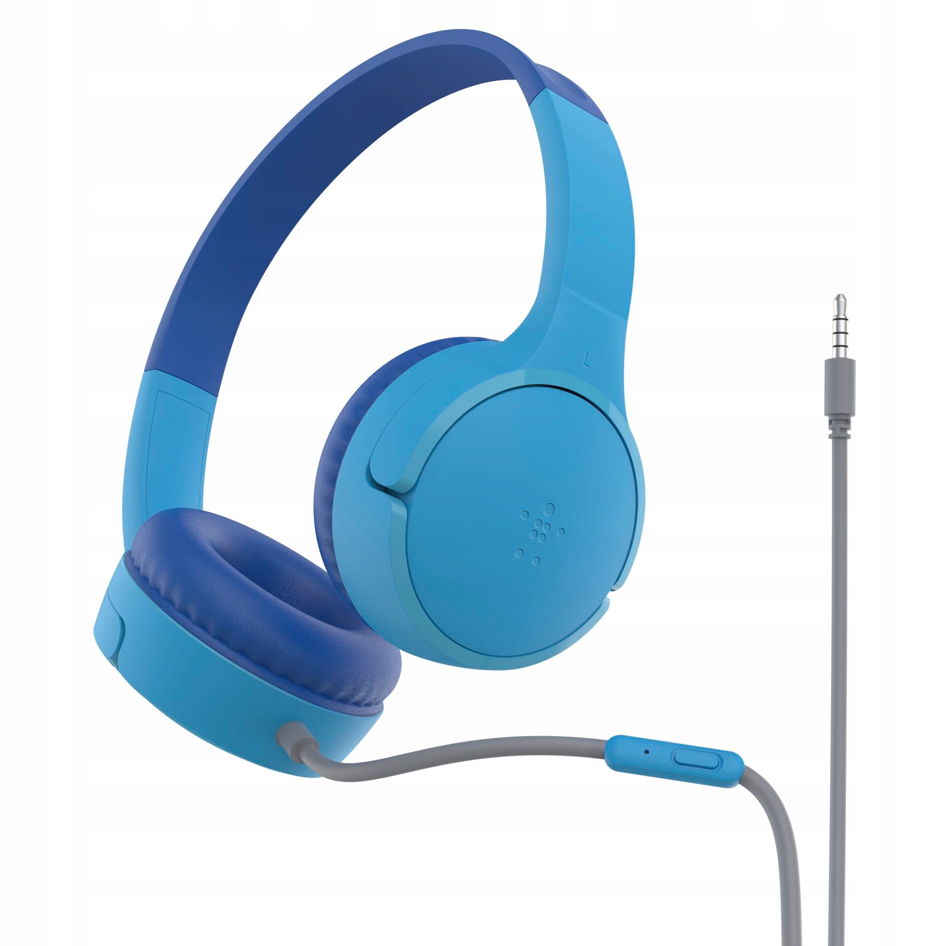Belkin SoundForm Mini kabelová sluchátka do uší pro děti, modrá