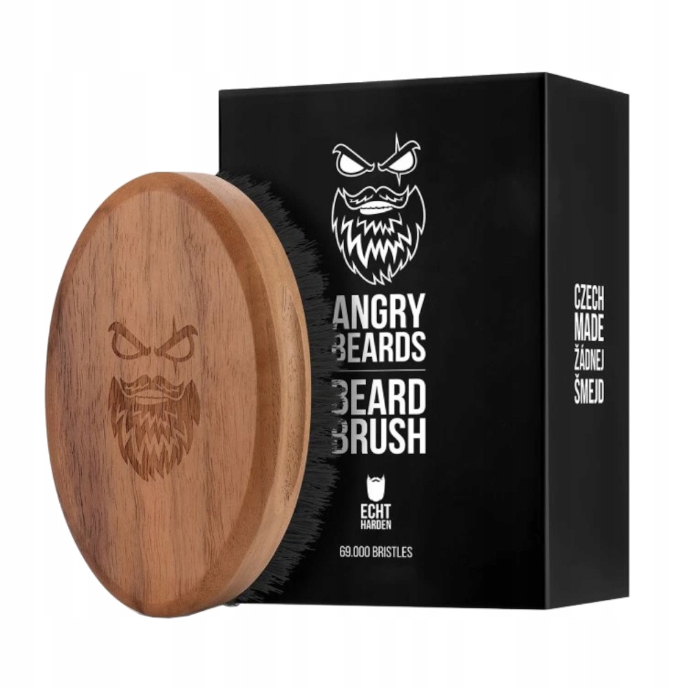 Angry Beards Harden Kartáč na vousy