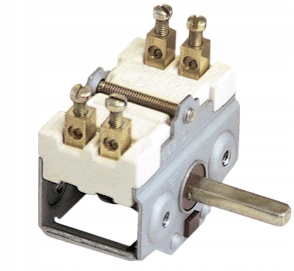 Přepínač 2-polohový 16A 2NO 6x4,6 mm Ego