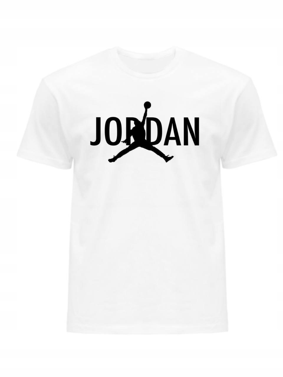 

Koszulka T-shirt Jordan Męski Biały Bawełniany M