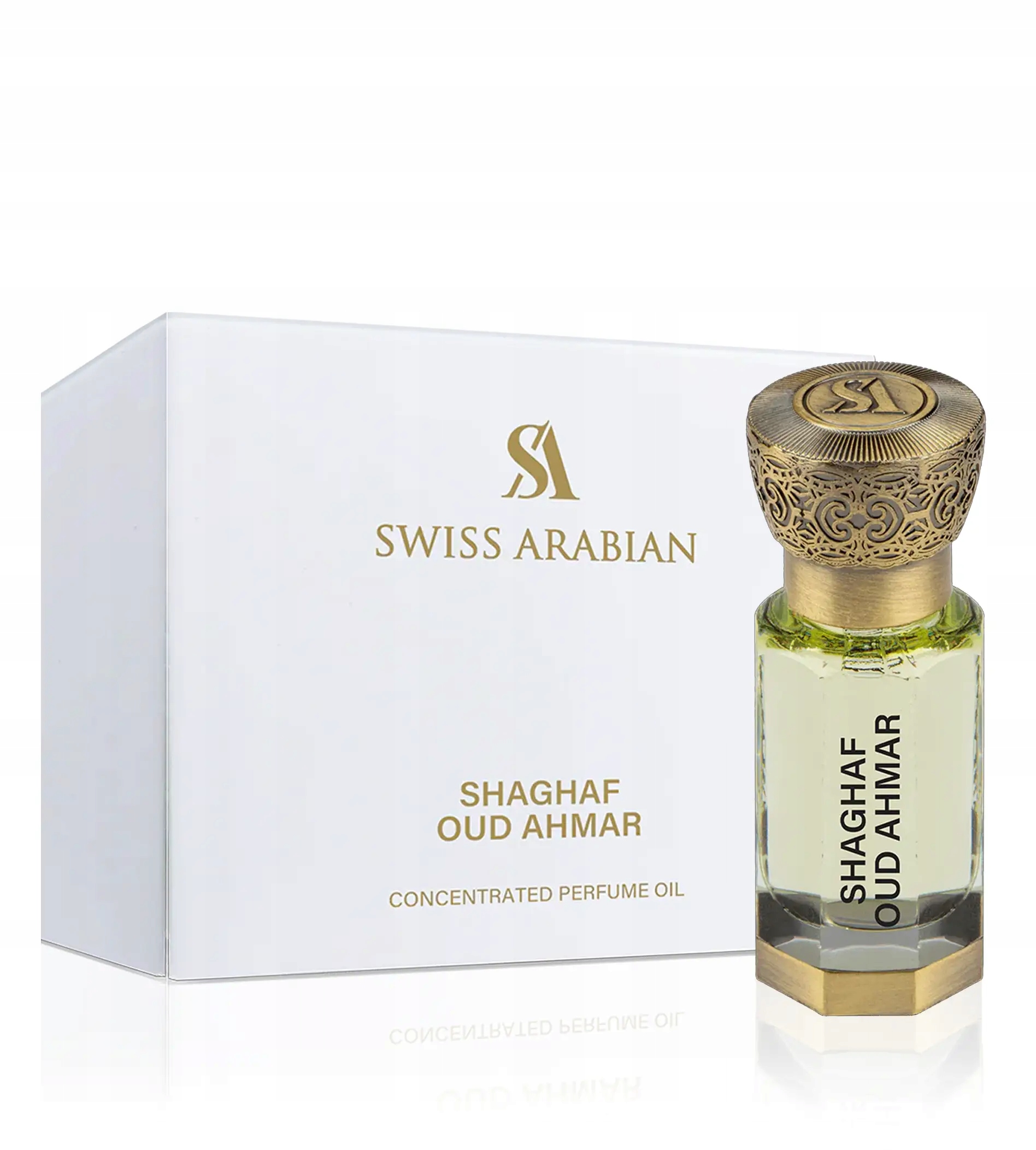 Swiss Arabian Shaghaf Oud Ahmar koncentrovaný parfémovaný olej unisex 12 ml