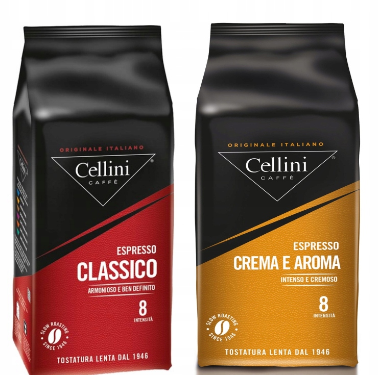 Kawa Cellini Classico 500g Crema 500g ziarnista