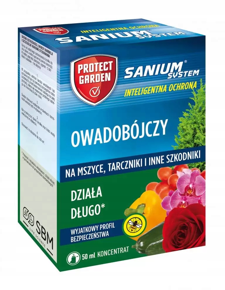 

50ml Sanium System Oprysk Owadobójczy Miseczniki