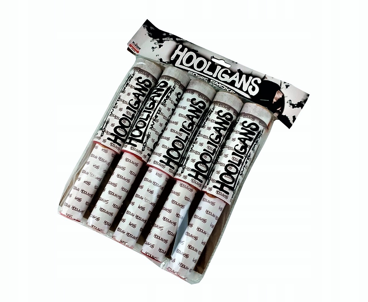 

Mocna Świeca Dymna Biała Hooligans HDP60 5szt