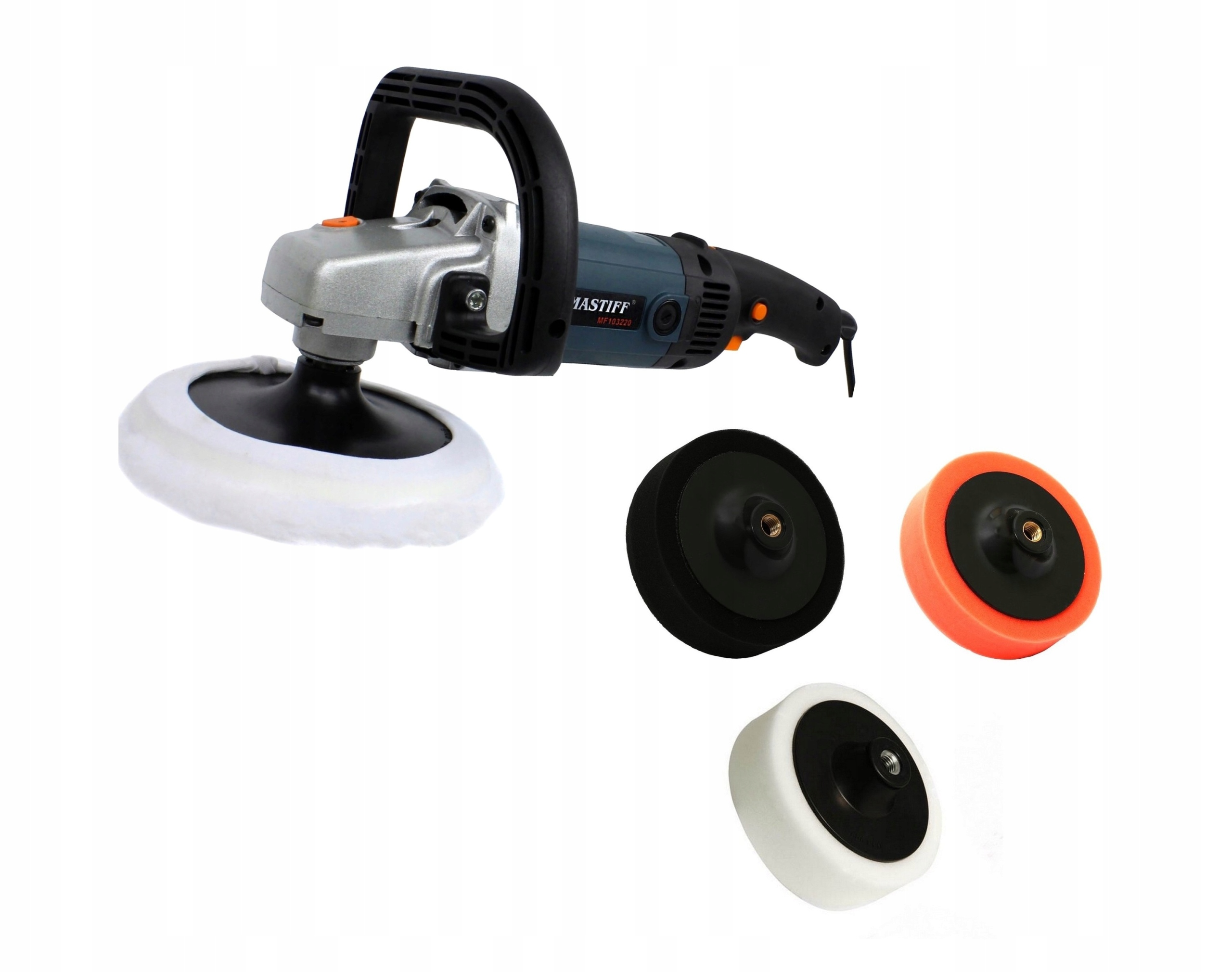 POLERKA SAMOCHODOWA 180mm 2400W GABKI 125mm