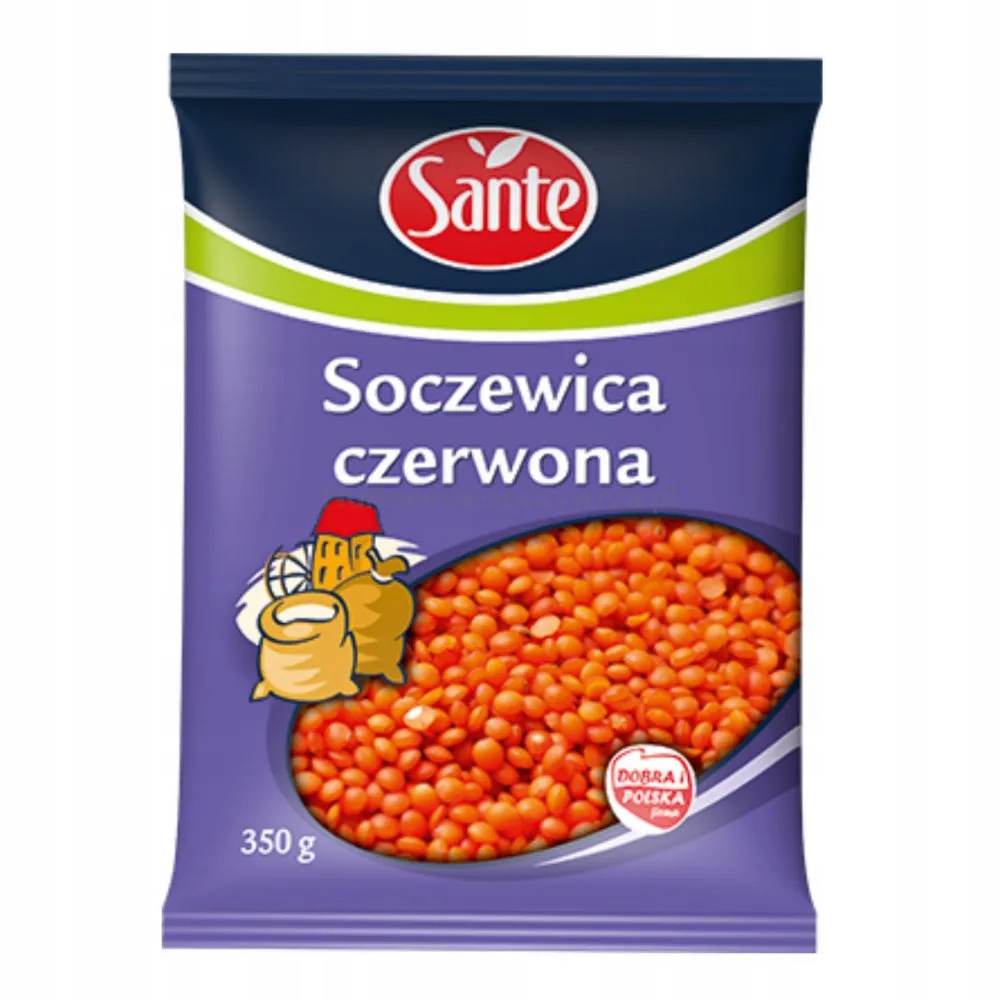 Levně Sante Červená Čočka 350 g