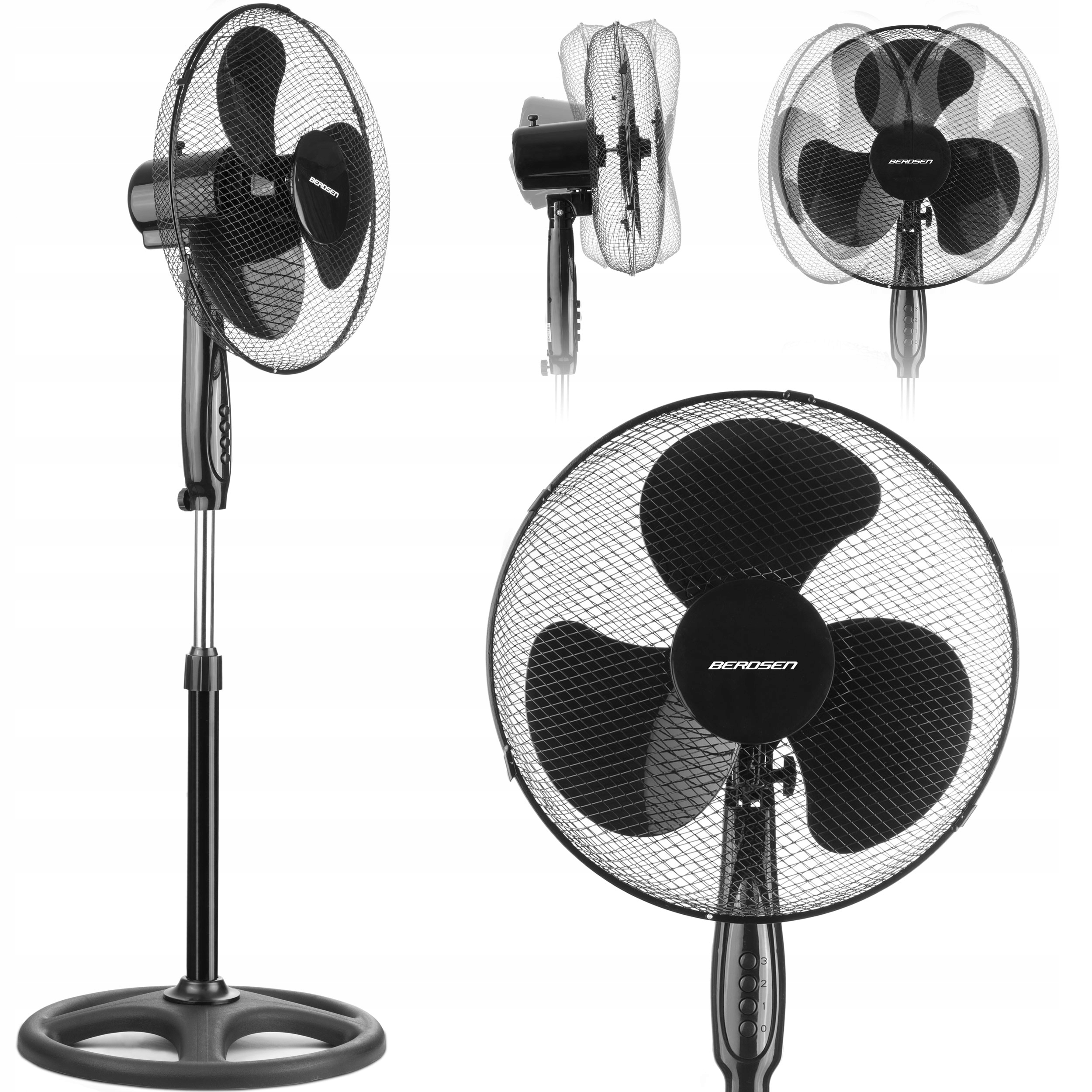 

Wentylator Podłogowy Wiatrak Stojący Cichy Mocny