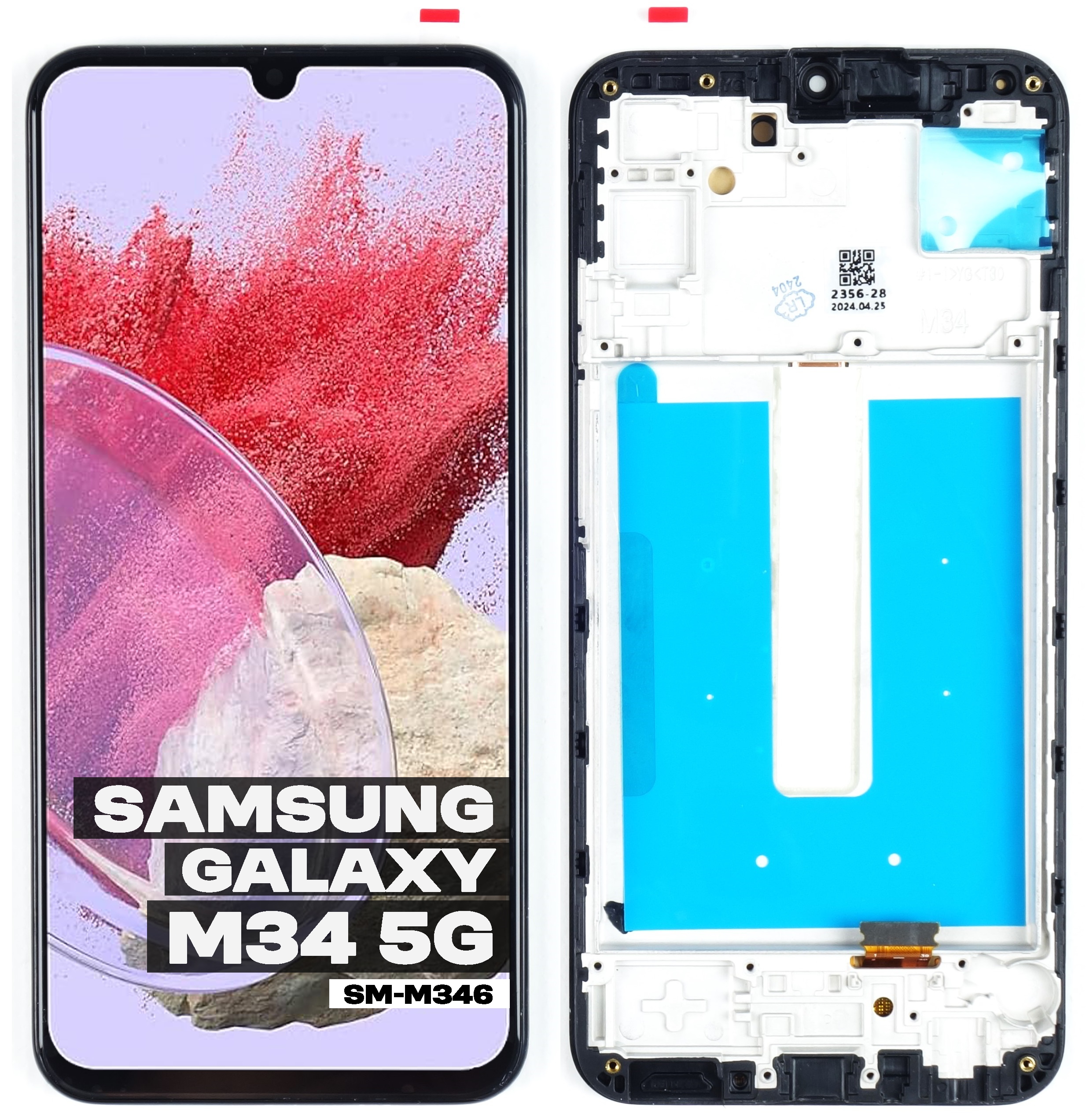 LCD dotykový displej pro Samsung Galaxy M34 5G SM-M346 Oled s rámečkem