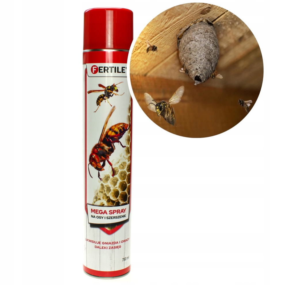 

Spray Środek Na Osy Szerszenie Owady 750ML