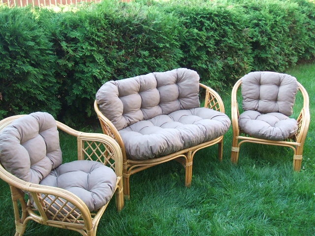 poduszki na Rattan 6 sztuk Lira beż cappuccino