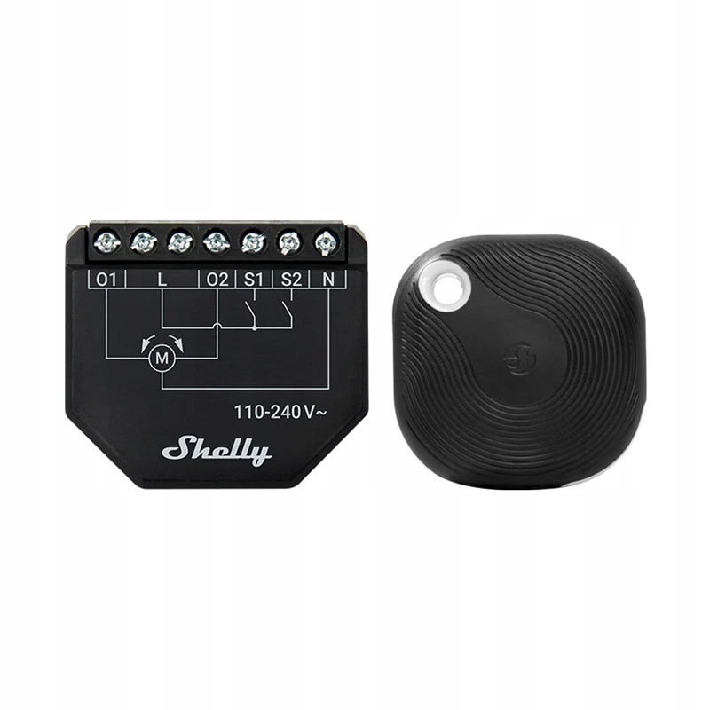 Shelly S Wifi Ovladačem Pro Žaluzie A Záclony Pro Inteligentní Automatizaci