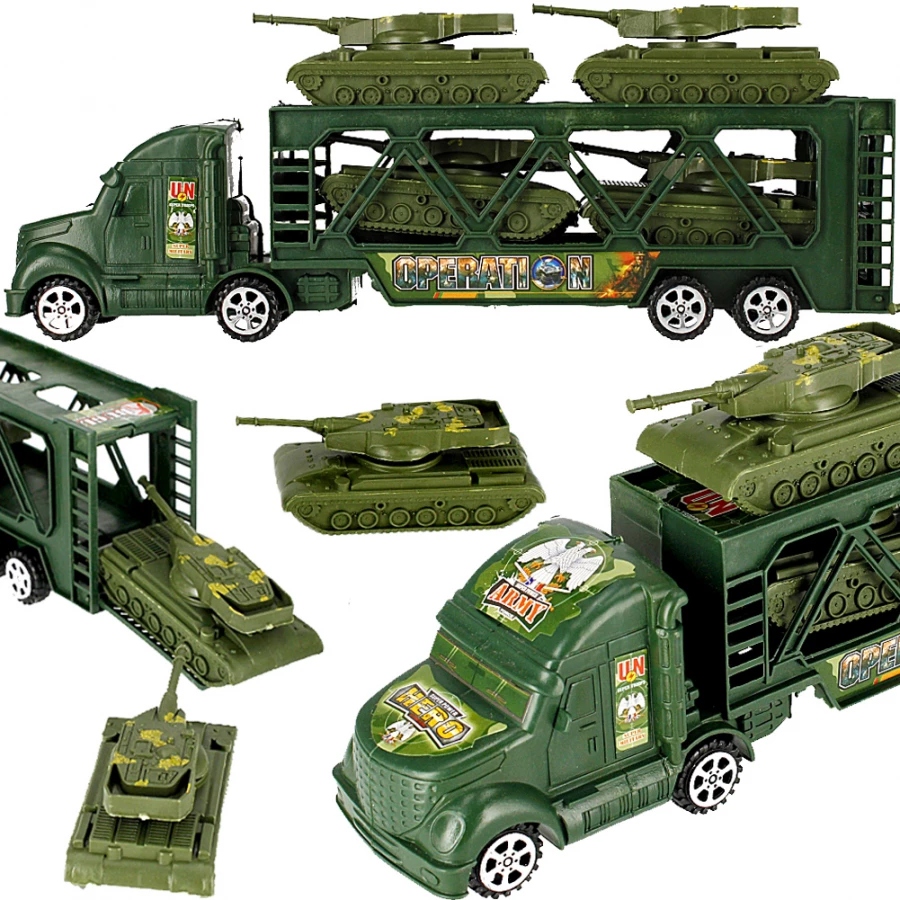 WOJSKOWY POJAZD TRANSPORTER CZOŁGI WOJSKO ARMIA