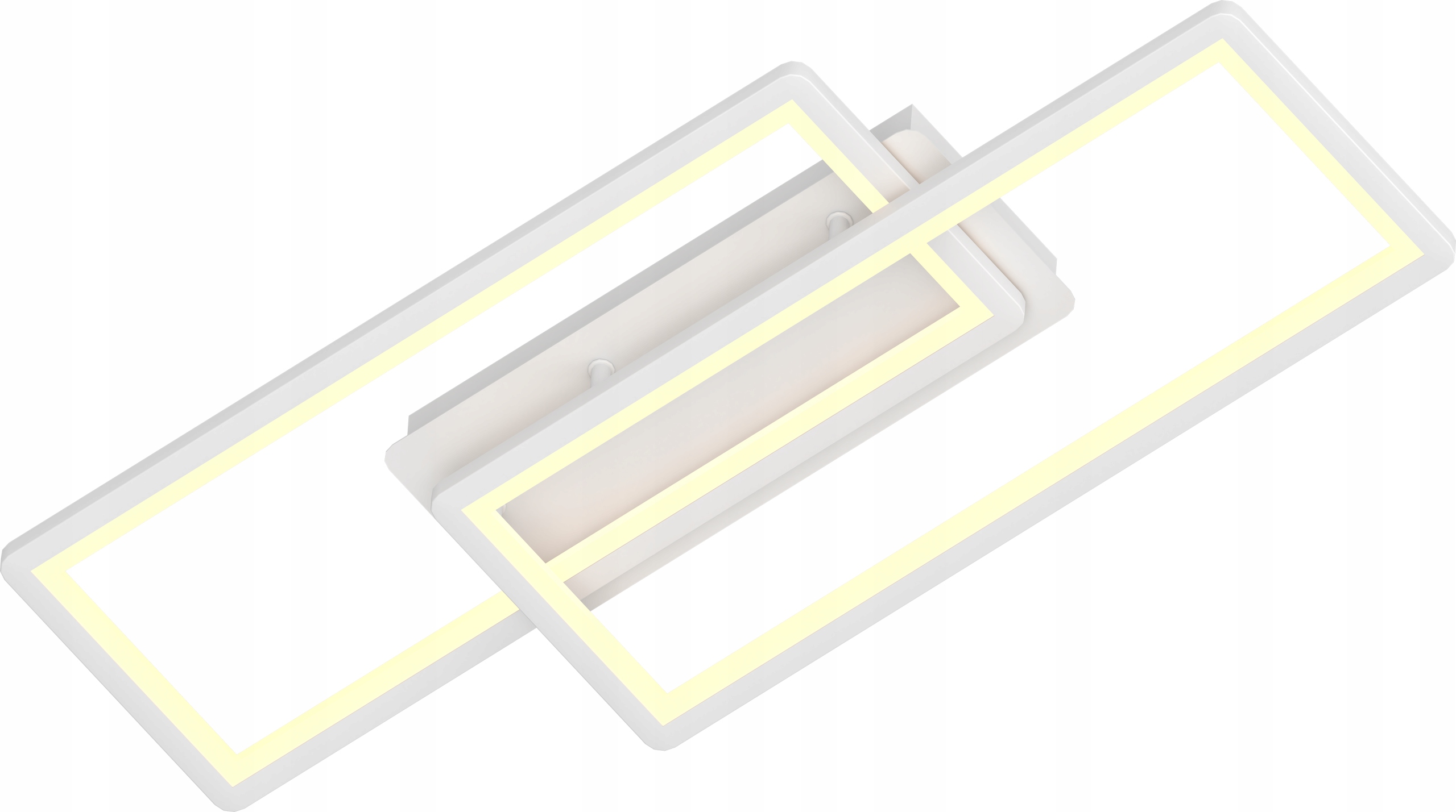 Minimalistický Led Lustr 96W 705mm Dálkový Ovladač Moderní Bílý Vargo DL1146