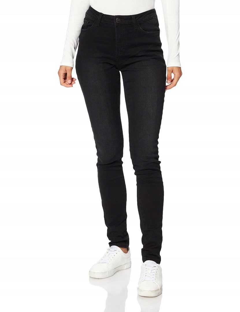 Dámské úzké nohavice kalhoty Lee Legendary Skinny Black L34ATKFP 27/31