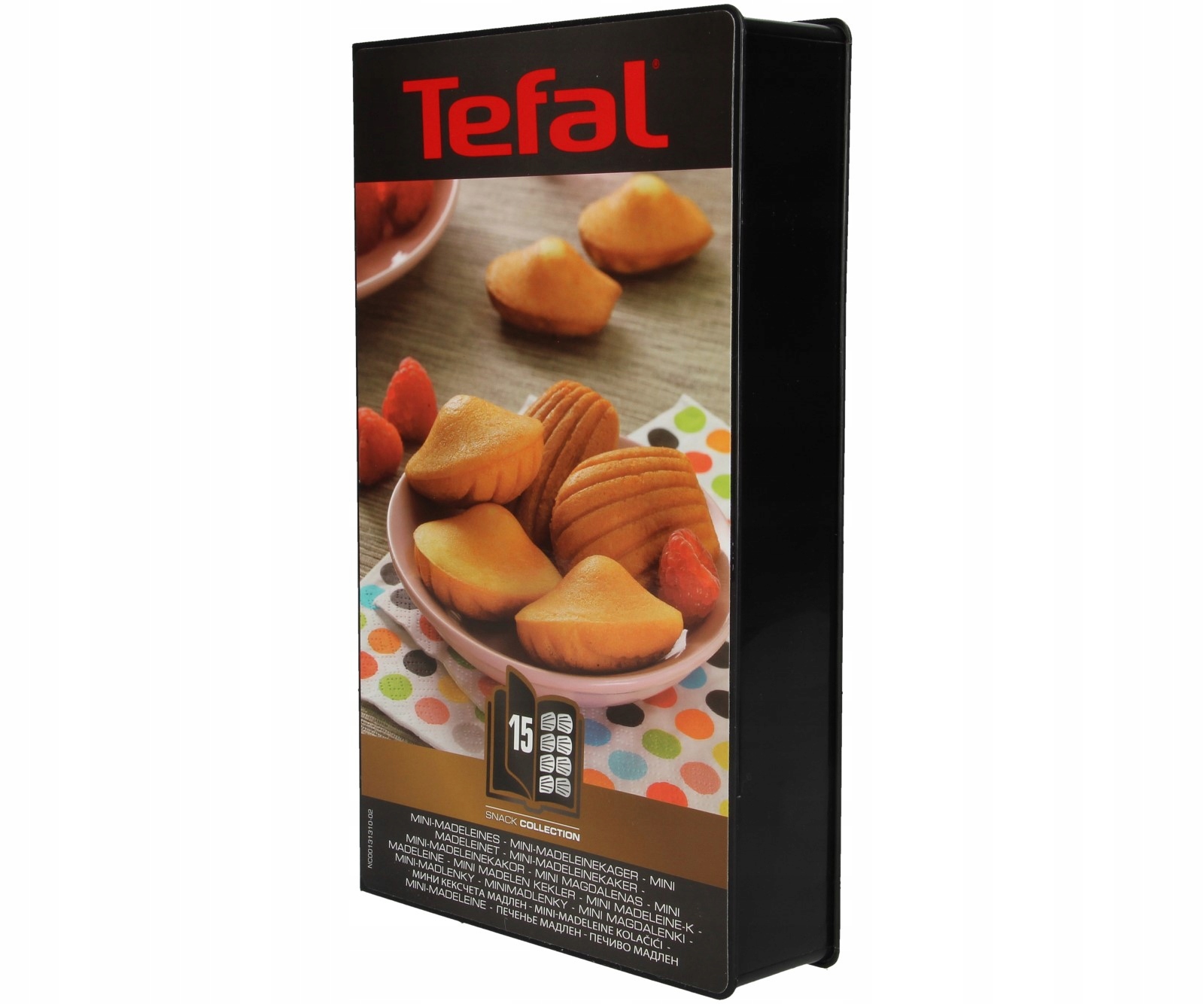 Plaque TEFAL XA801512 - madeleine snack collection