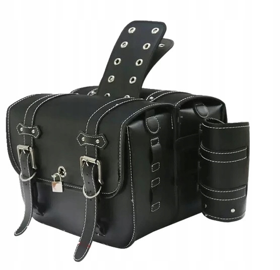 Motocyklové Sáčky Kufer Kožené Komplet Peračník Kawasaki W800 Vulcan 650 S