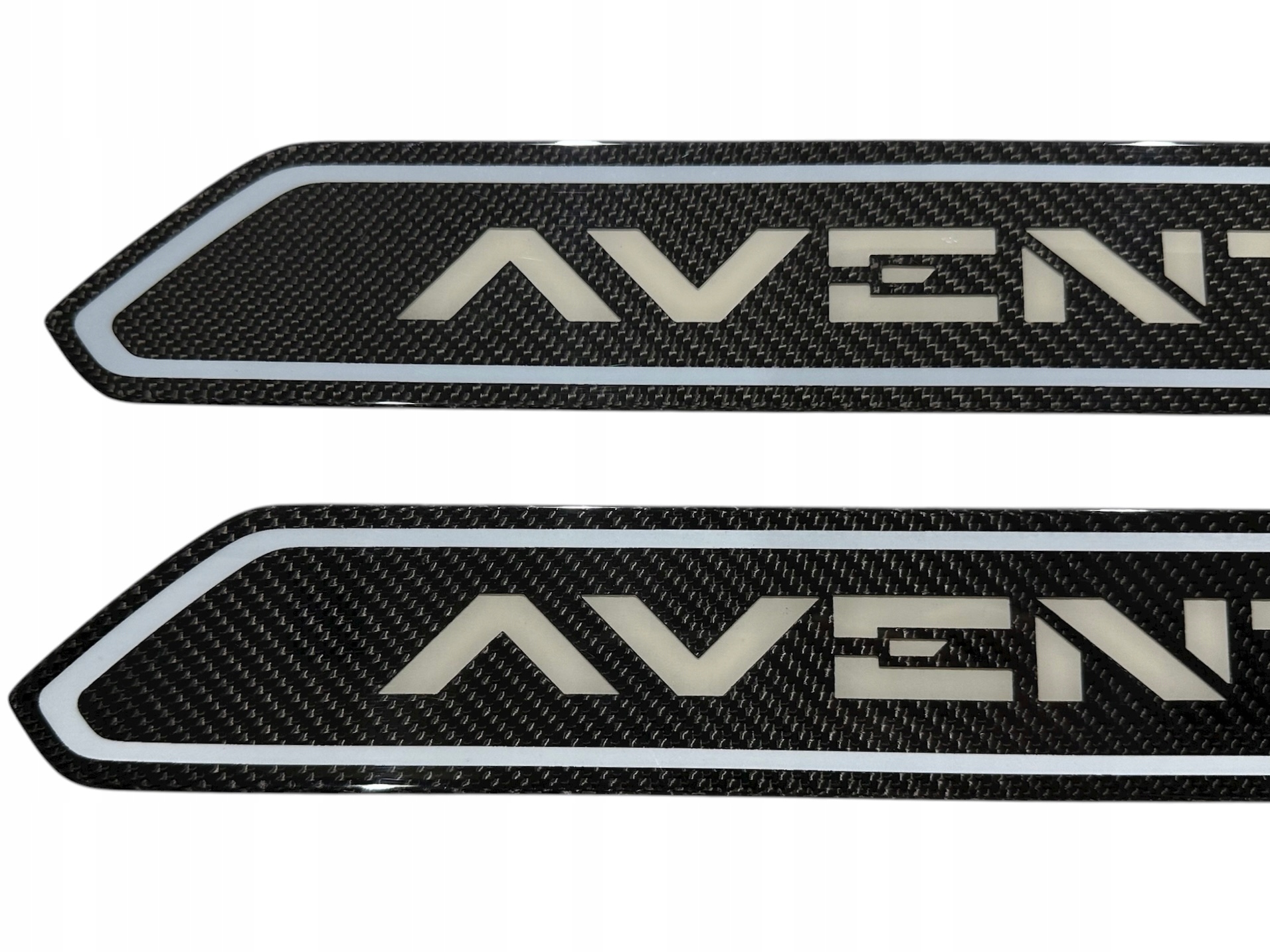 LAMBORGHINI AVENTADOR CARBON cap mouldings progowej threshold 470853655