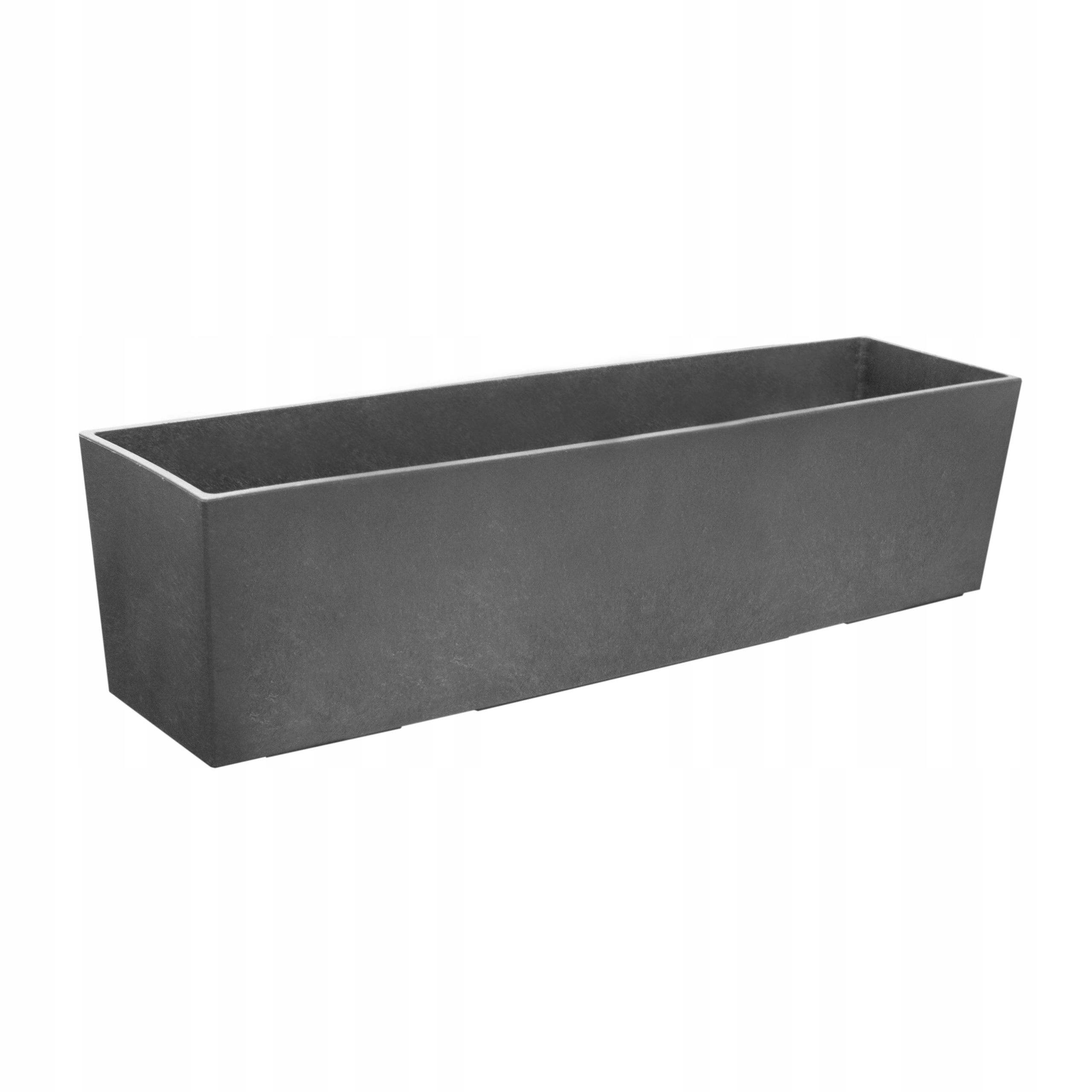 

Donica na balkon, taras Sonata Tapered szara 61cm