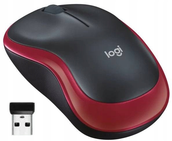 

Mysz Bezprzewodowa Logitech M185 Nano Red