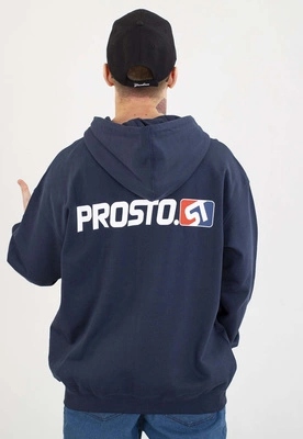 Mikina Prosto S kapucí Zip St navy