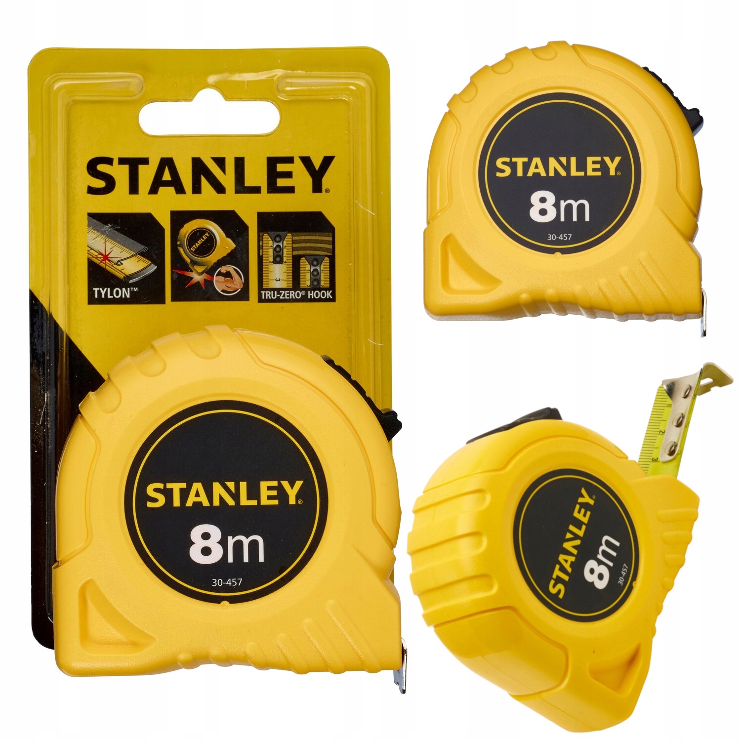 

Wytrzymała Miara zwijana 8m Stanley Tylon