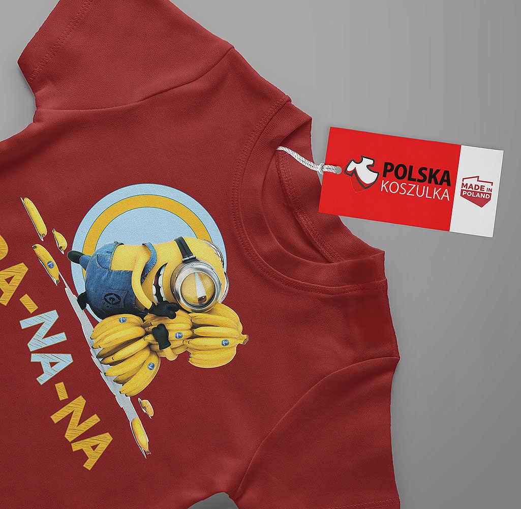 T-SHIRT KOSZULKA DLA DZIECKA MINIONKI 140 SUPER JAKOŚĆ Rozmiar M