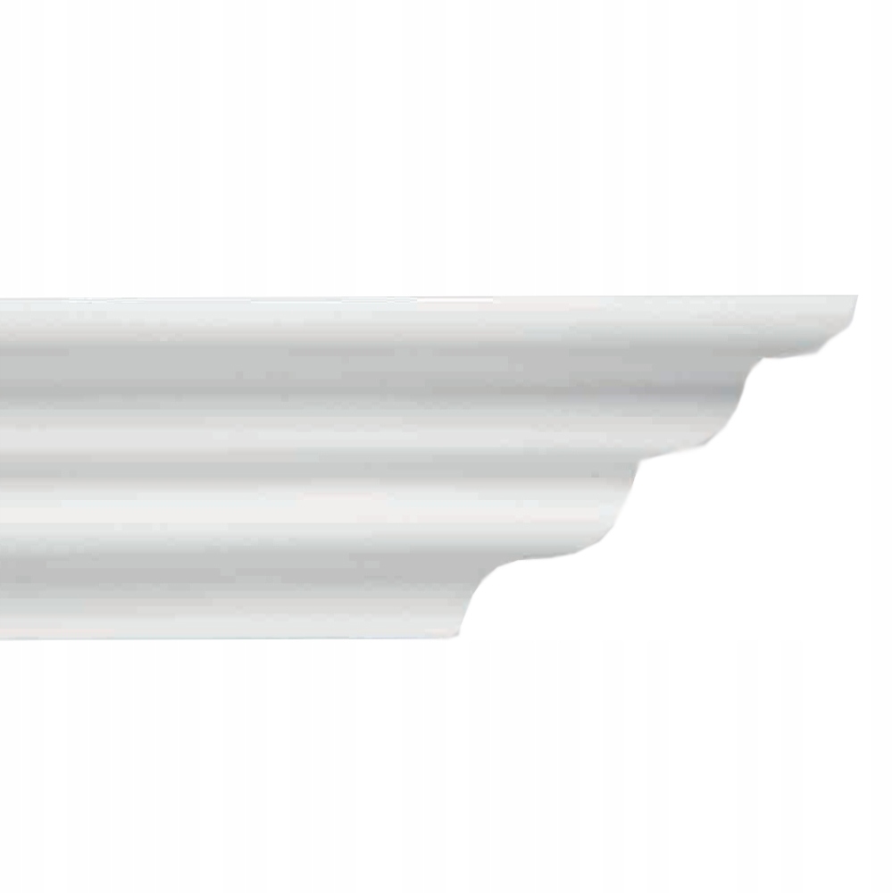 LISTWA SUFITOWA PRZYSUFITOWA SZTUKATERIA XPS BIAŁA dł. 2m