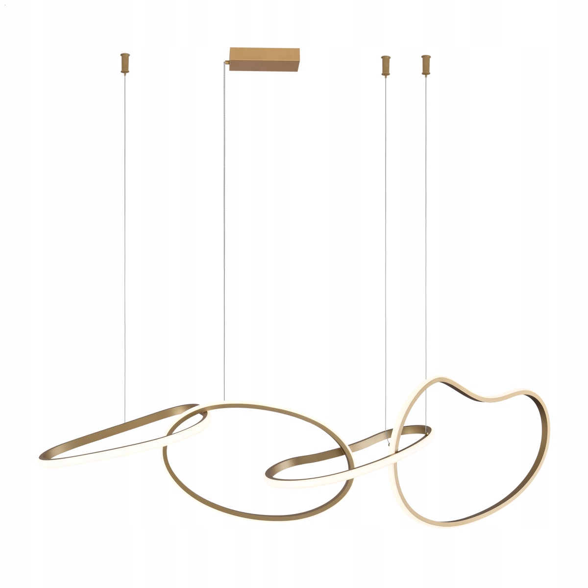 Italux Fonte PND-22412-S4-GD Lampa wisząca żyrandol lampa wisząca Led Led