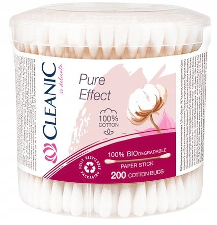 

Cleanic Pure Patyczki kosmetyczne bawełniane x200