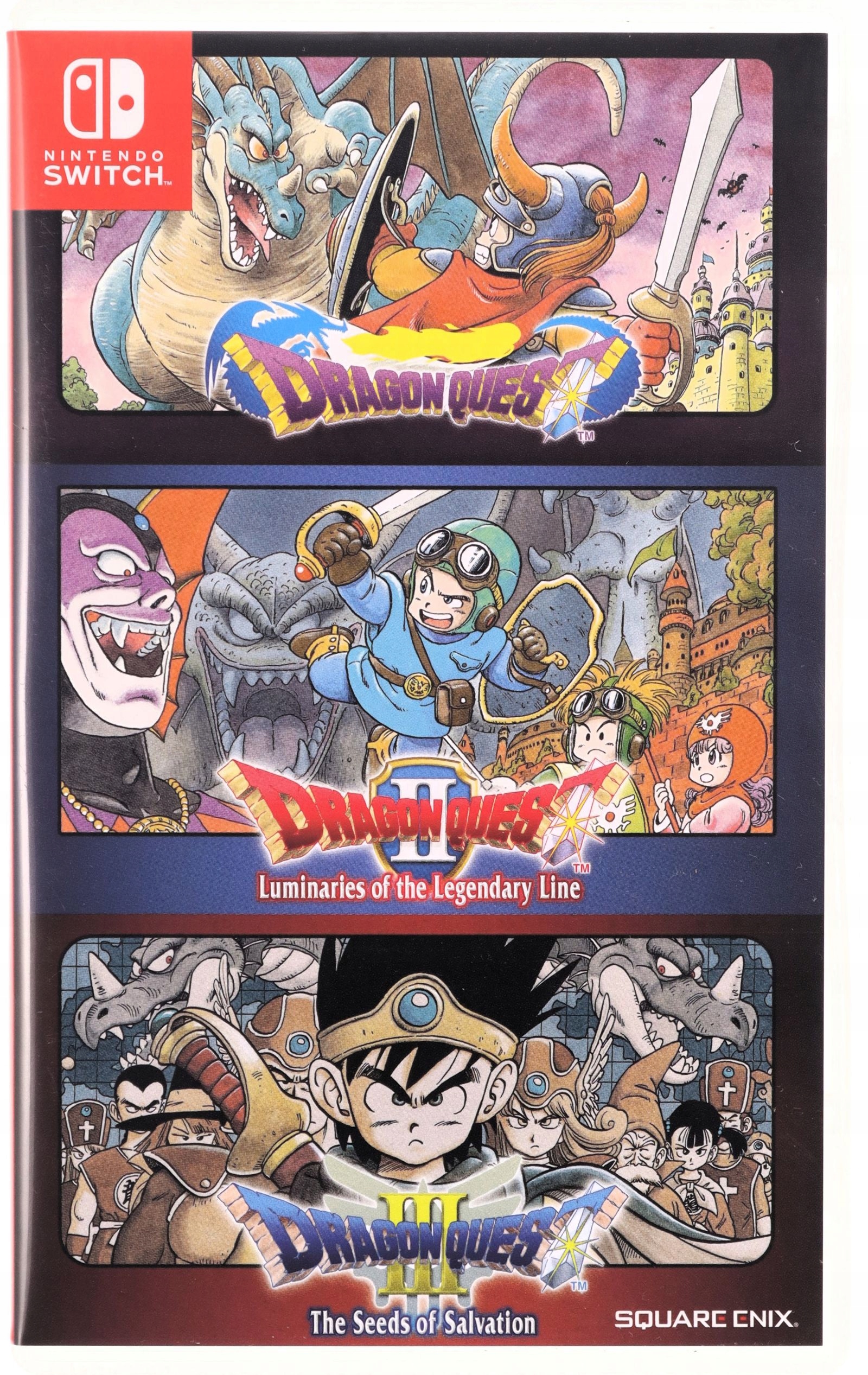 Nintendo Switch Dragon Quest 1 2 & 3 Collection I II III DRAGON QUEST I, II+III (1, 2+3) COLLECTION (GRA SWITCH