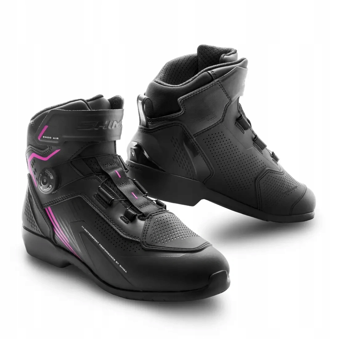 Motocyklové topánky Shima Enzo Lady Air Blk/pink 37
